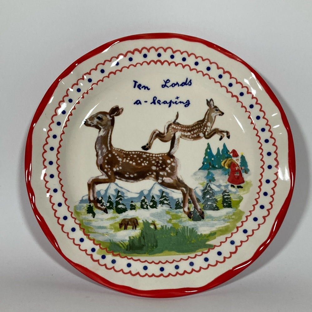 Natalie Lete Anthropologie Dessert Plate
